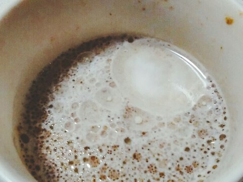 ミルク感多めなカフェオレ